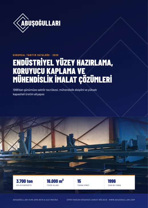 Abuşoğulları kurumsal tanıtım kataloğu kapağı