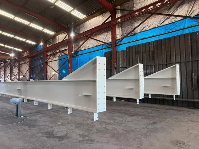 Çelik konstrüksiyon elemanları – kumlama ve boya, Abuşoğulları İzmir (37)