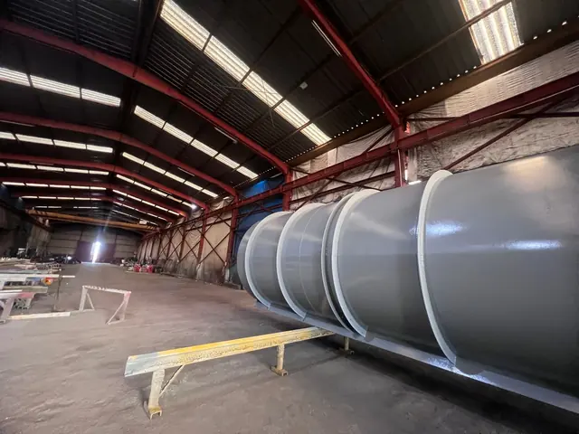 Enerji santrali kanal gövdesi – kumlama ve koruyucu boya, Abuşoğulları, Torbalı / İzmir (17)