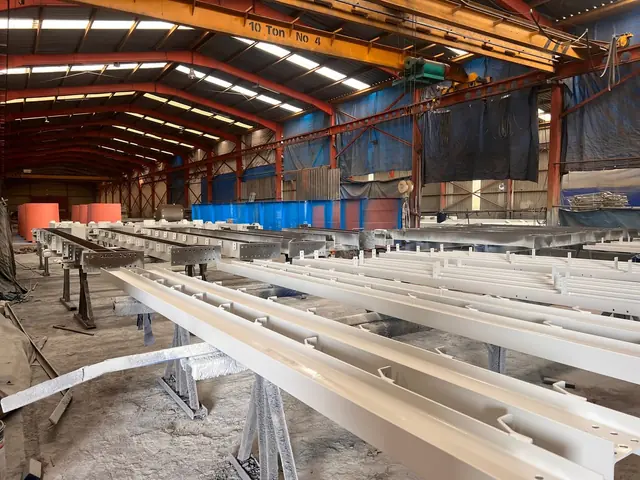 Kumlama ve boya tesisimizden görünüm, Abuşoğulları, Pancar OSB İzmir (9)