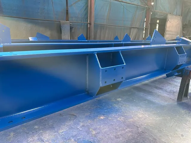 Galvanizli çelik parça – süpürme kumlama ve galvaniz üzeri boya, Abuşoğulları, Pancar OSB İzmir (9)