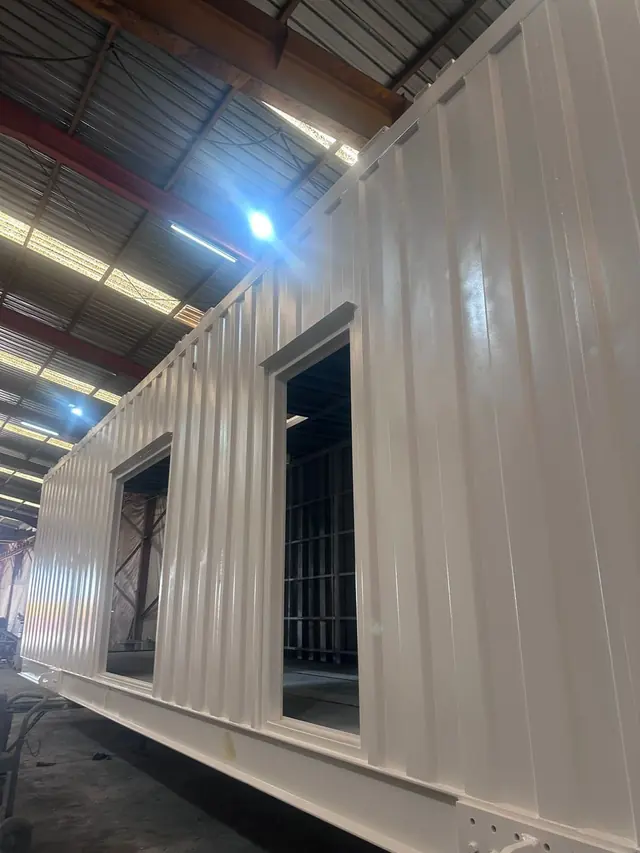 Jeneratör kabini – kumlama ve boya, Abuşoğulları, Pancar OSB İzmir (9)