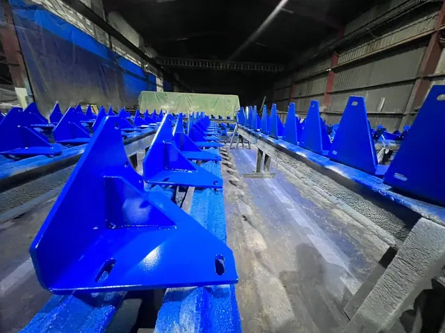 Robotik sistem gövdesi – kumlama ve boya, Abuşoğulları İzmir (1)